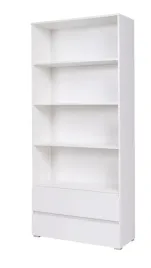 regal-cosmo-c03-szerokosc-92-cm-bialy-do-salonu-2-szuflady-mlodziezowy