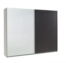 szafa-przesuwna-lux-20-szerokosc-244-cm-grafitowa-biala-do-sypialni-pokoju