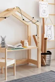 biurko-dzieciece-domek-pola-sosnowe