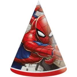 czapeczki-papierowe-spiderman-crime-fighter-procos-6-szt