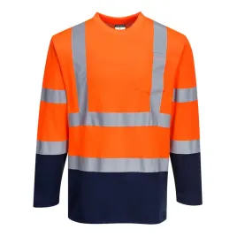 koszulka-t-shirt-comfort-granat-pomarancz-m-m