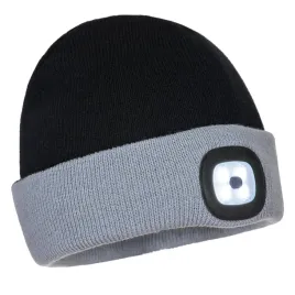 czapka-two-tone-led-rechargeable-beanie-portwest-b034-uniwersalny