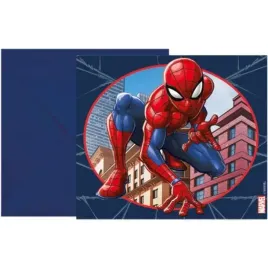 zaproszenia-urodzinowe-spiderman-crime-fighter-procos-6-szt