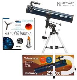 teleskop-discovery-spark-114-eq-ksiazka-kosmos-niepusta-pustka-gratis