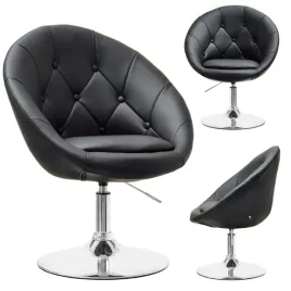 klubowy-fotel-obrotowy-lounge-3-czarny-z-ekoskory-na-stopie-chrom