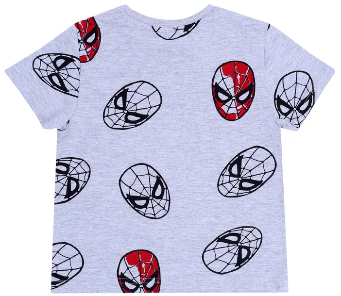 szara-koszulka-spiderman-marvel-kolor-szary