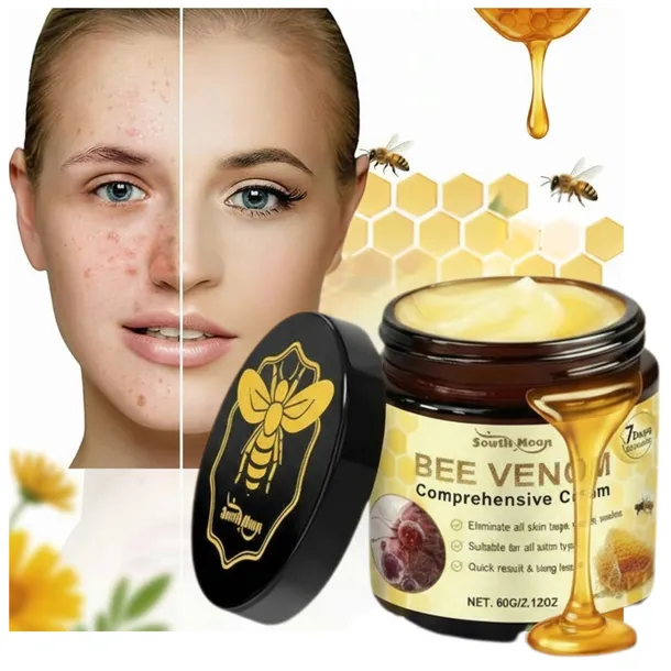 KREM REGENERUJĄCY Z JADEM PSZCZELIM DO PIELĘGNACJI NATURALNY DO TWARZY 60ML