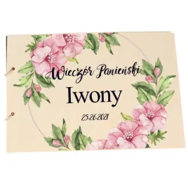album-drewniany-wieczor-panienski-poziomo-nadruk