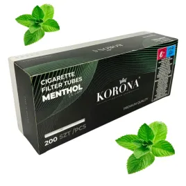 200-gilz-gilzy-papierosowe-korona-de-luxe-menthol-mietowe-8mm