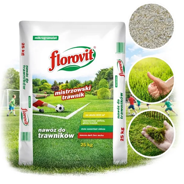 Nawóz do trawników z mchem - 25 kg