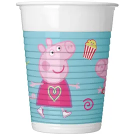 kubeczki-plastikowe-swinka-peppa-procos-200-ml-8-szt