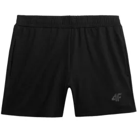 krotkie-spodenki-damskie-sportowe-treningowe-4f-h4l22-skdf350-czarne