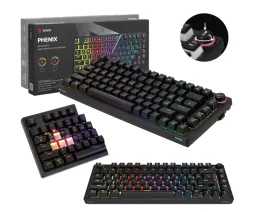 klawiatura-gamingowa-bezprzewodowa-savio-phenix-gateron-yellow-pro-abs-rgb