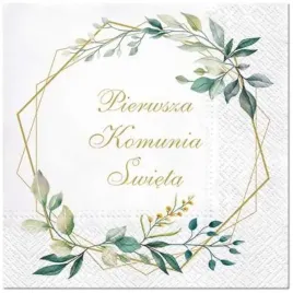 serwetki-komunia-swieta-liscie-w-ramie-paw-33-x-33-cm-20-szt