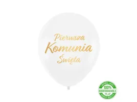 balony-lateksowe-ze-zlotym-napisem-pierwsza-komunia-swieta-30-cm-100-sz