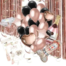 zestaw-wieczor-panienski-balony-rose-gold-szampan