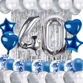 zestaw-balony-na-40-urodziny-srebrne-niebieskie