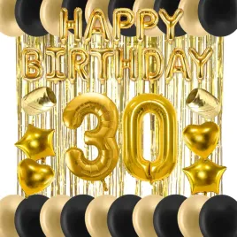 zestaw-balony-zloty-na-30-urodziny-kurtyna-napis