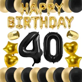 zestaw-balony-zloty-na-40-urodziny-happy-birthday