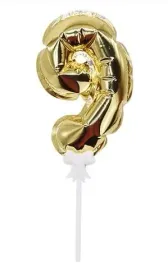 zloty-balon-foliowy-tort-topper-urodziny-cyfra-9