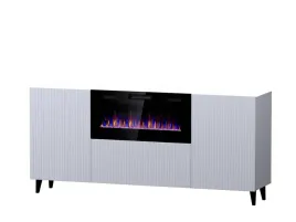 komoda-pafos-180-cm-z-kominkiem-elektrycznym-bialy-mat