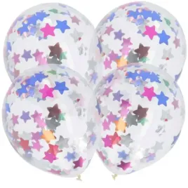 balony-z-konfetti-classic-gwiazdy-mix-folat-12-4-szt