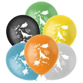 balony-dinozaury-roar-mix-folat-13-6-szt