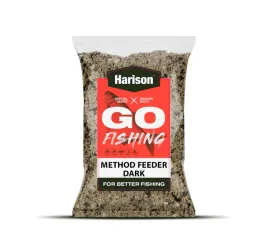 zaneta-wedkarska-dla-ryb-harison-go-fishing-method-feeder-dark-1kg
