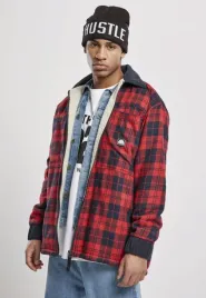 zimowa-kurtka-sp037-check-flannel-sherpa-red