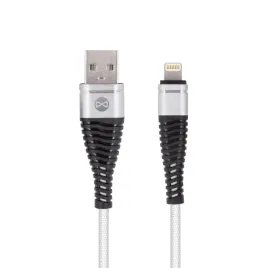 telforceone-forever-kabel-shark-usb-lightning-10-m-2a-bialy