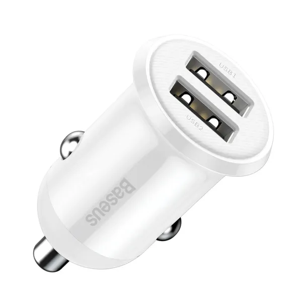 baseus-ladowarka-samochodowa-grain-pro-2x-usb-48a-biala-stan-nowy