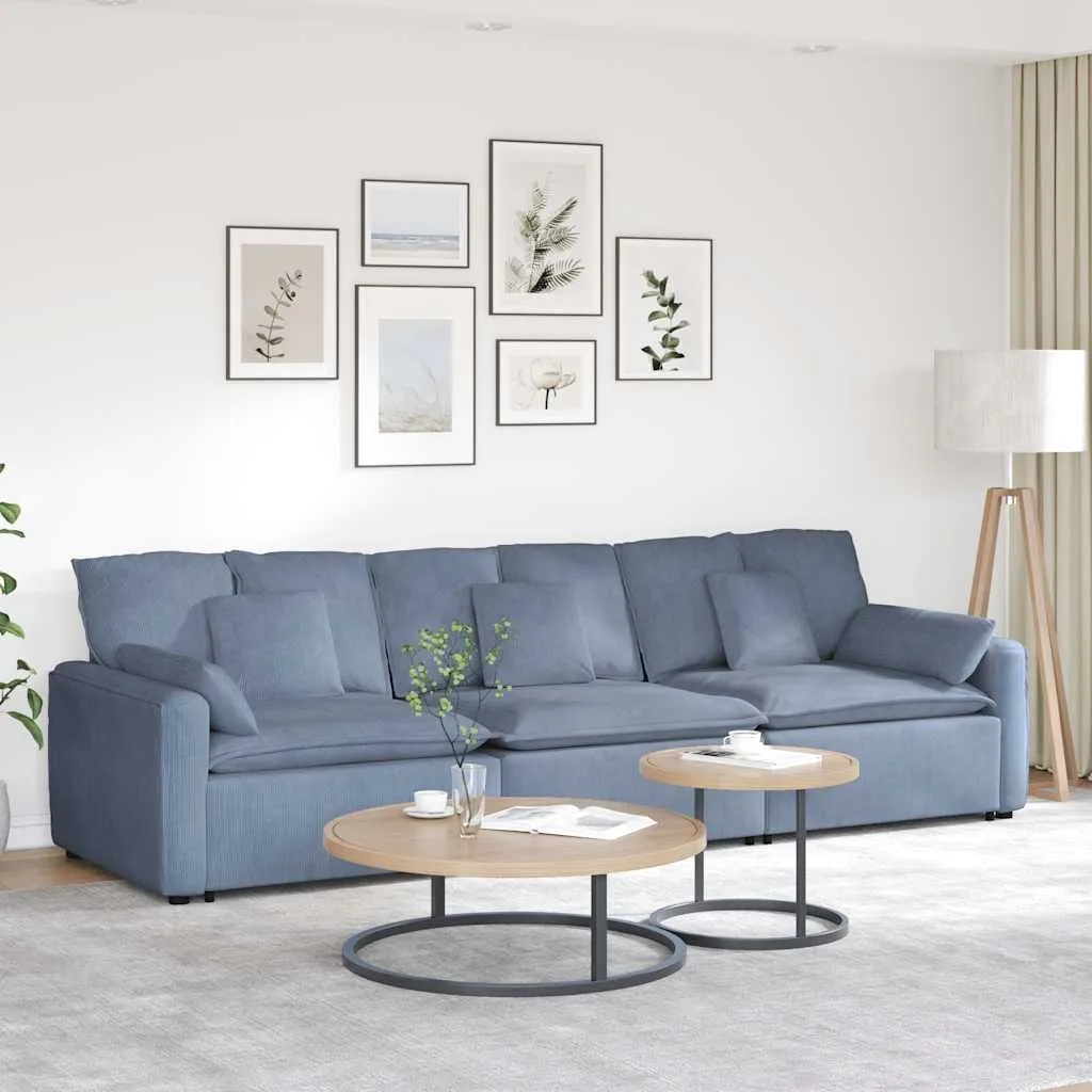 sofa-modulowa-z-poduszkami-niebieska