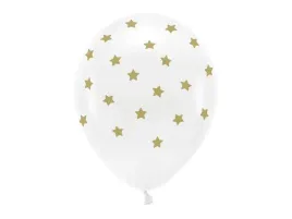 balony-biale-w-zlote-gwiazdki-33cm-6-sztuk-eco33p-201-008-6