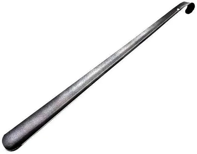 G10-17 DŁUGA METALOWA DOMOWA ŁYŻKA DO BUTÓW SOLIDNA GRUBA STALOWA HQ 67 CM