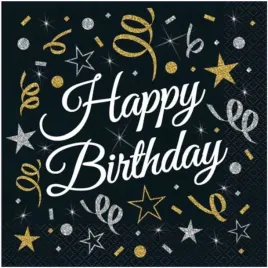 serwetki-happy-birthday-bandc-czarny-godan-33-cm-20-szt