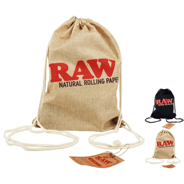 materialowy-plecak-raw-drawstring-bag-piaskowy-stan-nowy