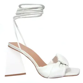 biale-sandaly-damskie-wiazane-modny-obcas-41