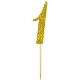 topper-z-pleksy-liczba-1-zloty-brokat-18-cm