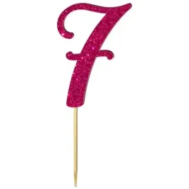 topper-z-pleksy-liczba-7-rozowy-brokat-18-cm