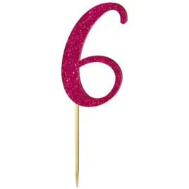 topper-z-pleksy-liczba-6-rozowy-brokat-18-cm