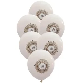 balony-hostia-ihs-zlota-biale-jix-12-6-szt