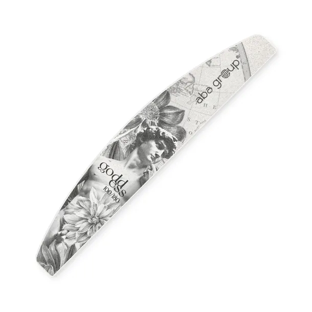 Pilnik do Paznokci Łódka Półksiężyc 100/180 Standard 1 sztuka Aba Group