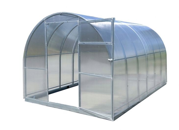 SZKLARNIA 2,5x4m z POLIWĘGLANU 6mm z OCYNK TUNEL 40x20mm