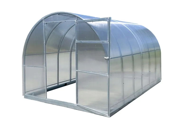 SZKLARNIA 2,5x6m z POLIWĘGLANU 6mm z OCYNK TUNEL 40x20mm