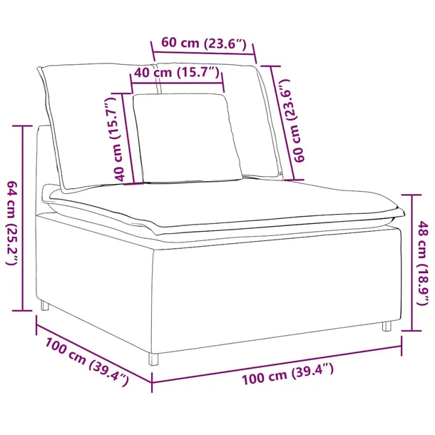 modulowy-modul-centralny-sofy-z-poduszkami-cloud-grey-100-cm-marka-vidaxl