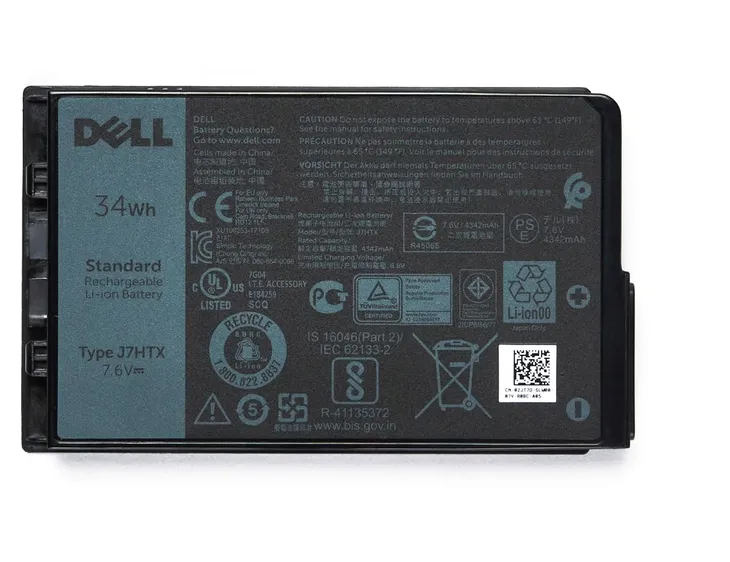 NOWA Oryginalna Bateria Dell 34Wh J7HTX 2JT7D 451-BCDH PRODUKCJA 07.2025