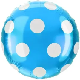 balon-foliowy-grochy-niebieski-arpex-18-rnd