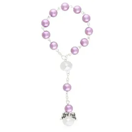 rozaniec-dziesiatka-z-aniolkiem-szklane-paciorki