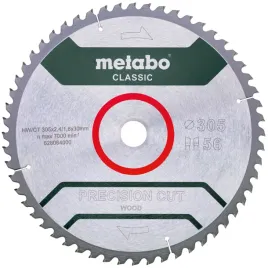 pila-tarczowa-hw-ct-305x30mm-56wz-precision-metabo-628064000
