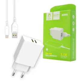 denmen-ladowarka-sieciowa-do-iphone-kabel-usb-lightning-2-1a-10w-1m-bia